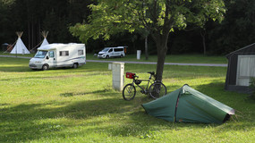 Camping am Berg