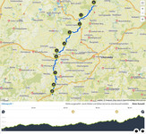 Mittwoch 105km