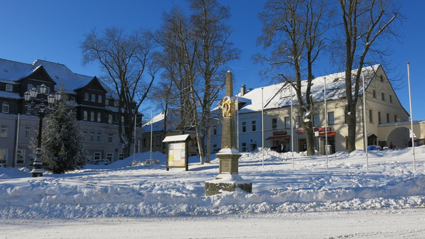 Oberwiesenthal / Postsäule