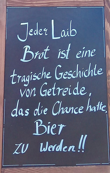 Laib Brot Bier