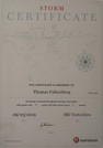 Storm Certificate