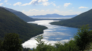 Lago Fagnano am Horizont