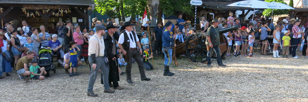 sogar zwei Sheriffs wurden aufgeboten