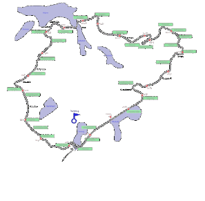 Karte Nordschleife