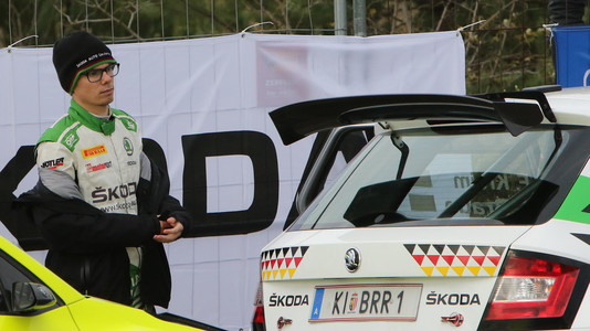 Fabian #1 Kreim Fabian / Christian Frank // Skoda Fabia R5